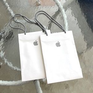 💯Authentic Apple iPhone 2 White gift bags🎁